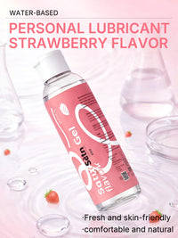 SatinGel Strawberry Flavored Water-Based Personal Lubricant