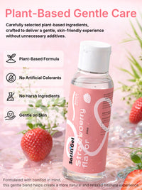 SatinGel Strawberry Flavored Water-Based Personal Lubricant