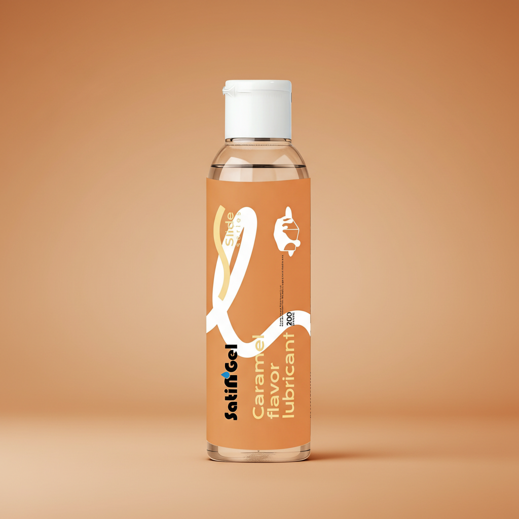 SatinGel Caramel Flavored Water-Based Personal Lubricant