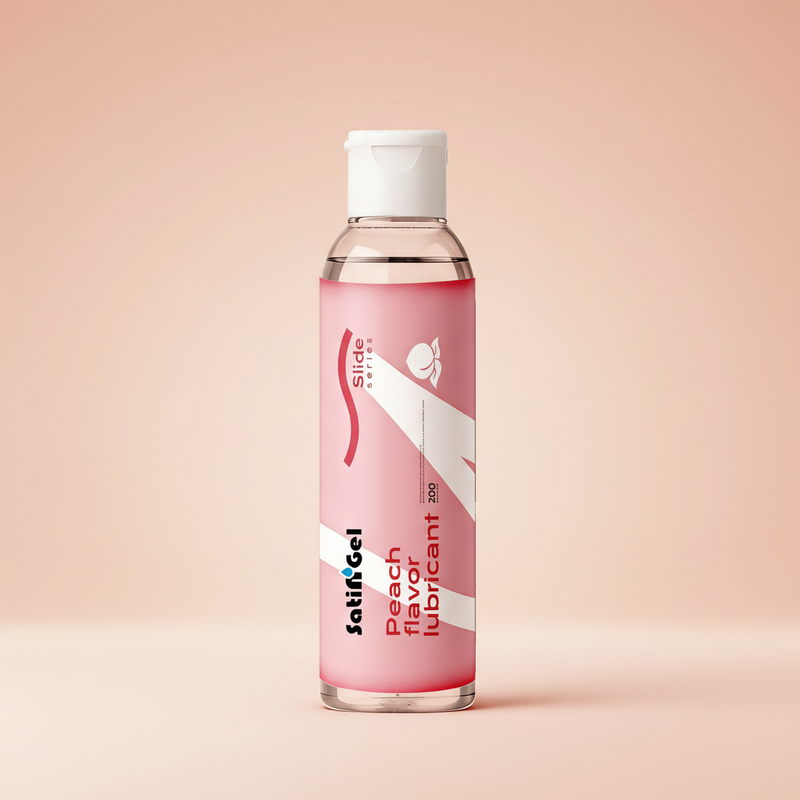 SatinGel Peach Flavored Water-Based Personal Lubricant