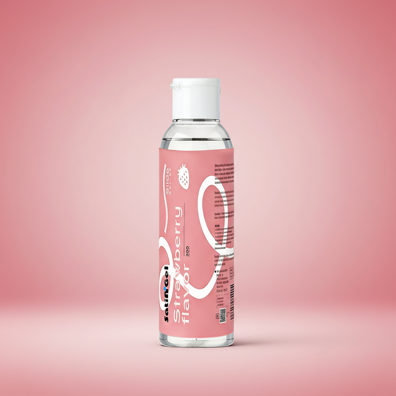 SatinGel Strawberry Flavored Water-Based Personal Lubricant
