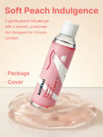 SatinGel Peach Flavored Water-Based Personal Lubricant - Image 3