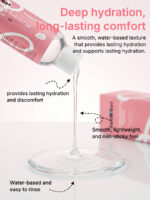SatinGel Strawberry Flavored Water-Based Personal Lubricant - Image 7